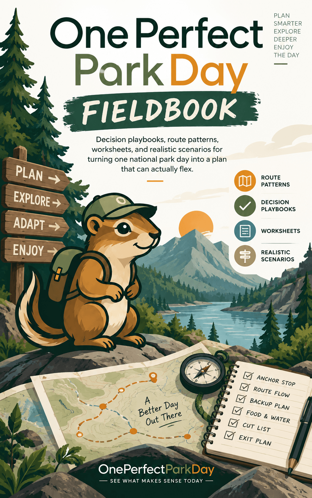 One Perfect Park Day Fieldbook cover